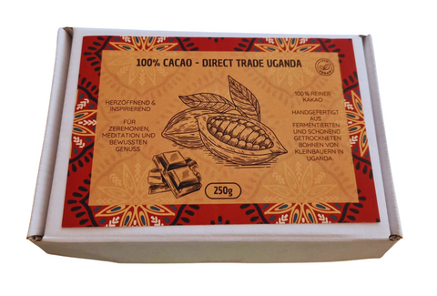 100% Kakao - zeremonieller Kakaoblock - 250g