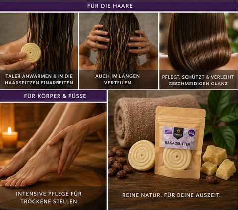 Kakaobutter-Taler – 30 g