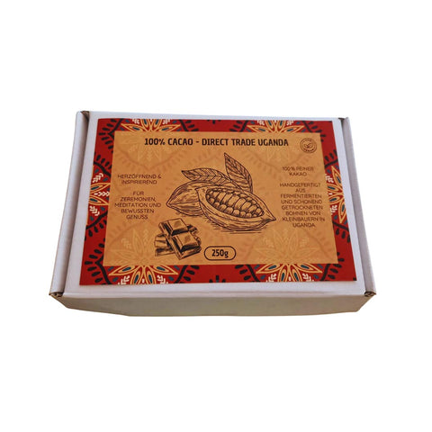 100% Kakao - zeremonieller Kakaoblock - 250g