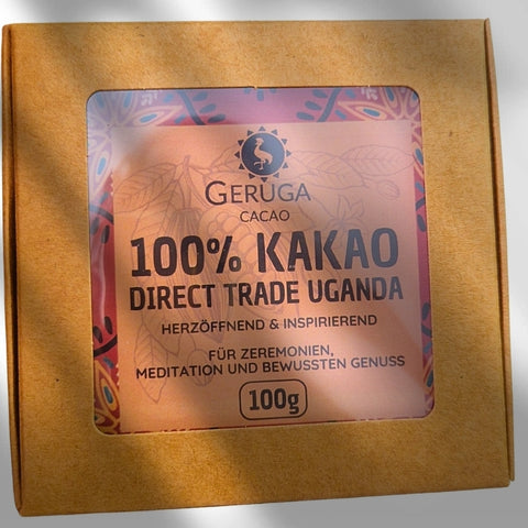 100% Kakao - zeremonieller Kakaoblock - 100g