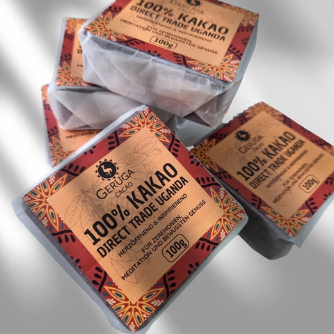 100% Kakao - zeremonieller Kakaoblock - 100g